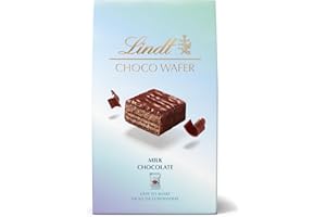 Lindt Bag Choco Wafer Al Latte Praline Croccanti al Cioccolato Latte, Praline confezionate singolarmente 130g