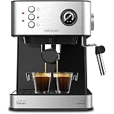 Cecotec Cumbia Power Espresso 20 Barista Aromax kahve makinesi. G&uuml;&ccedil; 2900 W, 2 ısıtma sistemi, 20 bar basın&ccedil; pompası, manometr