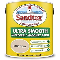 Sandtex masonry paint sandstone 2.5 l Clearance