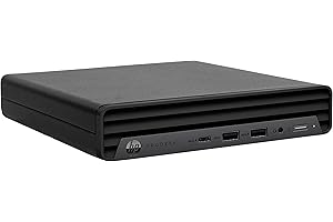 HP ProDesk 400 G6 i5-10500T Mini PC Intel Core™ i5 8 Go DDR4-SDRAM 256 Go SSD Dos Gratuit Noir