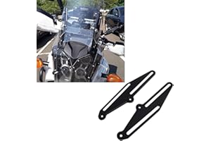 Midimttop Ajustador de Parabrisas para Motocicleta Soporte de Parabrisas para Ya-ma-ha XT700Z XTZ 700 Z Tenere 700 2019 2020 2021 2022