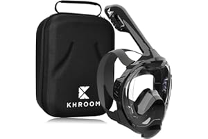 ‎KHROOM Khroom Schnorchelmaske für Erwachsene und Kinder - Seaview Y | CO2 sicher | Vollmaske zum Schnorcheln | Schnorchelset Alternative | Vollgesichtsmaske Schnorchelausrüstung Erwachsene