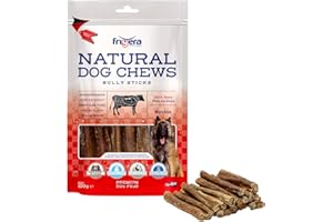 Frigera Ochsenziemer 12 cm, 100 g, Beef, Natural, Protein-Rich Treats for Dogs, Gluten and Grain-Free, High-Quality Dog Snacks without Additives