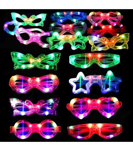 Lunettes Lumineuses à LED Technologie Colorée Lunettes de Science-Fiction Party Bar Jumping di Équipement Halloween