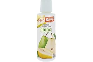 Déco Relief - Arôme Liquide Poire 125 ml - Arôme Alimentaire Pâtisserie & Yaourtière - Pour Gâteaux, Pâtisseries, Yaourts - Arôme Concentré - ARO36.
