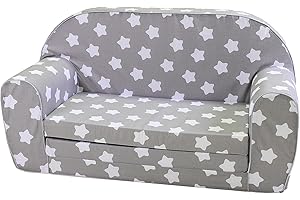 knorr toys 68441 - Kindersofa - Stars White
