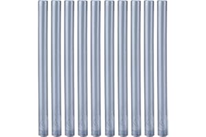 GZD Laski woskowe, małe okrągłe narzędzie do stemplowania pieczęć woskowa pieczęć wosk do majsterkowania karty zaproszeń do kopert(Szaro-niebieski)