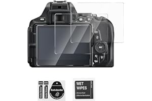 ONRYSXN Screen Protector Compatible with Canon PowerShot SX730 HS/SX740 HS Camera, 3 Pack 9H Hardness Tempered Glass Film High Clarity Scratch Resistant Clear Screen Protective Film for Camera Protection