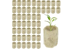 HOMURY Cubi di lana di roccia Rockwool Cube: 100 pezzi di lana di roccia per coltivare cubetti di roccia in lana di roccia a cubo idroponico per la coltivazione senza suolo, semina, piante clonate,