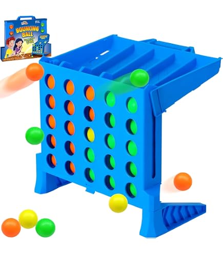 Hasbro Gaming Power 4 Shots – Gesellschaftsspiel Für 2 Spieler, Ab 8 Jahren | Schnelles Wurfspiel, Klappbares Gitter, Bunte Bälle