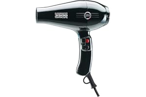 GAMMAPIU' Gamma Piu 3500 Power - Secador de pelo, color negro