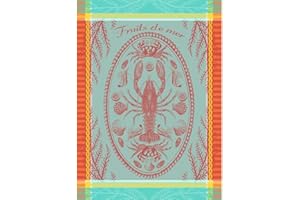 GARNIER-THIEBAUT USA Garnier Thiebaut Maree Basse Lagon Cotton Kitchen Towel
