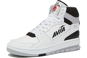 Avia 821 High-Top-Sneaker für Herren, Indoor- oder Outdoor-Basketballschuhe, Größe 40 bis 44, Retro-High-Top-Schuhe für Herren oder Damen