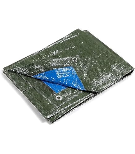 Telone Occhiellato Kippen 6082E - 3x4 Metri, Grammatura 90 G/m², Per Copertura E Protezione - Foto 2