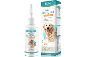Tioueo Dog Skin Tag Remover Cleaner, Dog Wart Remover - Effective & Safe Solution for Canine Wart, Skin Tags, Corns, Callus, Painless and No Harm Wart Removal