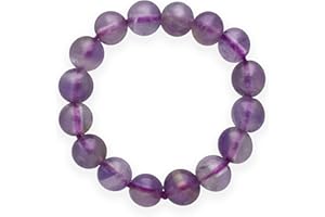 Lebensquelle Plus Edelsteinring elastisch | Edelstein Ring Perle 4mm | Naturstein Anti Stress