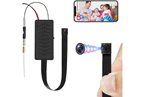 NISANUKI Cámara Espía Oculta WiFi, 5G Mini Camaras Espias 1080P HD Micro Camara Vigilancia Inalambrica Larga Duracion con Detección De Movimiento Vigilancia para Interior(NO Visión Nocturna)