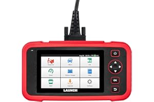 OBD2 Diagnosis Coche Multimarca LAUNCH - CRP123i V2.0 OBD Escáner Motor/ABS/SRS/AT Scáner, 7 Funciones de Reinicio (Petróleo,SAS,ABS,Freno,BMS,DPF,Acelerador) Reiniciar