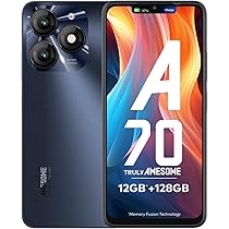 itel A70 (4GB RAM, 256GB ROM) upto 12GB RAM with Memory