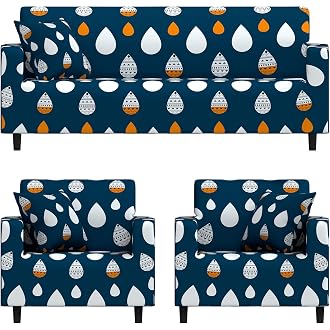 B BESTILO Sofa Cover 3 Seater and 2 Seater Fully Covere...