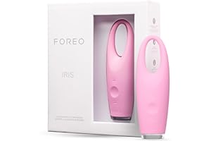 Foreo Iris Appareil De Massage Contour Des Yeux | Anti-Poches Anti-Cernes | Améliore L'Absorption Des Crèmes Pour Les Yeux | Silicone Ultra-Hygiénique | Soin Des Yeux Pro | Anti-Âge | Rose Pétale