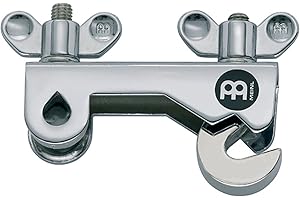 Meinl Percussion Clamp Addon Accessories - Clamp for Conga, Bongo, Djembe - For Additional Percussion Instrument - Steel, Chrome Plated (CLAMP)