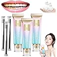 Body Accel Niacinamide Whitening Toothpaste Fresh Breath Toothpaste,Nicotinamide Dazzle White Toothpaste,Cavity Prevention and Enamel Repair Toothpaste for Sensitive Teeth (3 Pcs)