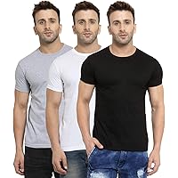 Scott International Men's Regular Fit T-Shirt (Pack of 3)