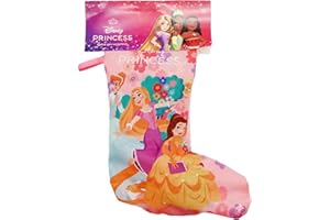 CLONDO Chaussette bébé et Noël avec 3 surprises officielles pour princesses Disney Fan – 32 cm – Idée cadeau épiphanie pour enfants – Contient jeu Tris, agenda et œuf avec couleurs