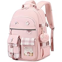 ACESAK Rugzak voor meisjes, 15,7 inch laptop, boekentas, rugzakken