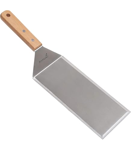 Spatule De Poisson En Acier Inoxydable à Long Manche Pelle Outils De