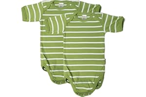 wellyou - Baby Body Kurzarm aus 100% super weicher Baumwolle - 2er Set Kurzarm Body Baby für Mädchen und Jungen - Kinder Kurzarmbody - Erstklassiger Babybody - Made in EU