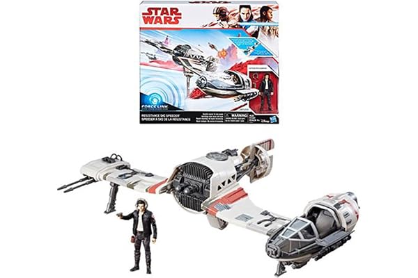 Star Wars Force résistance de Ski Speeder et Captain PoE Dameron Figure