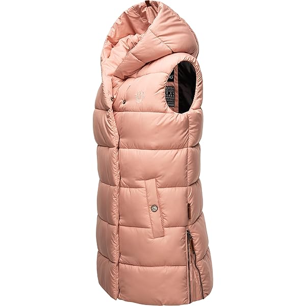 Parajumpers Caelie sweatvest met gewatteerd voorpand met capuchon