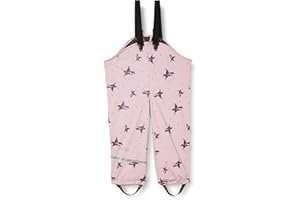 CareTec Rain Overall-Pu W. Fleece Pantaloni Impermeabili Bambine e Ragazze