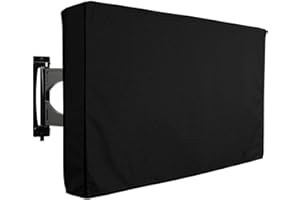 ELR TV-Abdeckung für den Außenbereich, 55,9 bis 61 cm (22 bis 24 Zoll), wasserabweisend, staubdicht, für Außenbereich, Garten, Pool, Fernsehbildschirme (55,9 - 61 cm)