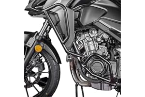 TAZGANTAX Motorcycle Engine Guard Crash Bar for Honda CB500X CB 500 X 2019 2020 2021 2022 2023 2024 Highway Bumper Falling Body Framework Side Protection Set (Upper+Lower)