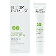 Super Facialist Anti Blemish Clarifying Gel With Salicylic Acid - Oil-Free Serum with Prebiotics & Niacinamide for Acne Treatment & Blackhead Remover, Vegan Friendly - 15ml