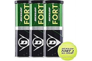 Dunlop FORT ALL COURT tripack 9 balls (3x3)