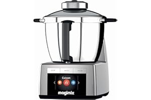 Magimix Robot Cuisine Multifonctions– Cook Expert Premium XL - 1 800 W, bol inox 4.8L, 15 programmes automatiques, accessoires inclus,moteur garanti 30 ans – Platine