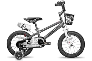 JOYSTAR Pluto 12/14/16/18/20 Pulgadas Bicicleta para niños para niños y niñas de 2 a 9 años. Multicolor
