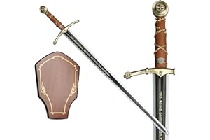 57 SPECIAL REPLICAS Una Meravigliosa Spada Vera Spada Templare in Metallo Come Decorazione o Come Regalo SW-601