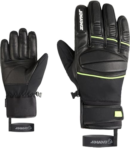 ziener handschuhe mit protektoren Erwachsene Guard GTX Grip PR Ski-Handschuhe/Wintersport Pants Size:30 Worm Gear Clamp, High-Torque, Category:City Urban Citybike_Wave