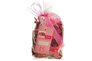 HOMESTREET Hand Blended Pot pourri in a gift bag in a choice of 11 fragrances, product with long lasting scent for your Home or as a Gift (Petal)
