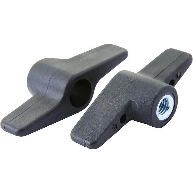 RIGGATEC 400200097 - Flügelmutter schwarz M8 Gewinde : Amazon.de  