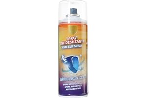 H HANSEL HOME Spray Antideslizante Transparente Multisuperficie - Ideal para Ducha, Bañera, Escaleras y Más, Acabado Texturizado para Seguridad Extra, 400ml, 1 unidad