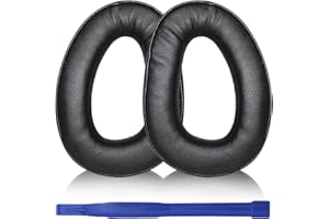 Aiivioll GSP 300 nauszniki, wymienne nauszniki, kompatybilne z Sennheiser GSP 300 GSP 301 GSP 302 GSP 303 GSP 350 GSP 370, słuchawki gamingowe (czarne)