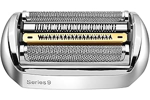 LACKYORK Elektrischer Scherkopf für Braun Serie 9,92S Kompatibel Mit Braun Series 9 Scherkopf,Silbrig Series 9 Elektrorasierkopf Ersatzteil geeignet，Ersatzklingen Folienkopf Zubehör für Rasierapparate (92S)