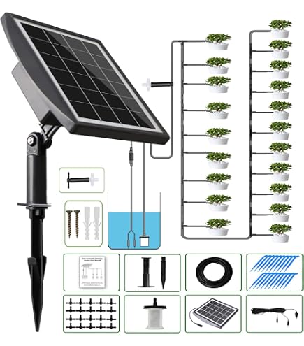 Stand-Nebler Für Terrasse – Verstellbar Bis 127 Cm, Mit 4 Messingdüsen & 7,8 M Schlauch, Für Pool & Garten