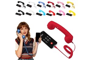 Retro telefon telefon handenhet – avlasta den klassiska telefonsamtalsupplevelsen. Bluetooth retro telefon kompatibel med oli